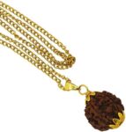 Combo of 4 Pendant Necklace Chain for Women and Girls G...