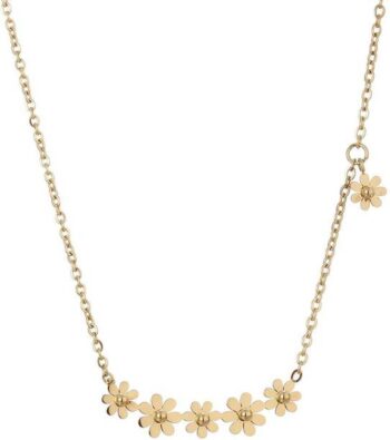 Red Stone Stud-Gold Platted Brass Pendant Set Crystal R...