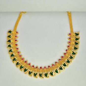 TRINETRI Alloy Rose Gold Flower Kalash Dancing Pendant ...