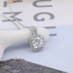 Petal Shape Pendant For Women Agate, Crystal Brass, Sto...