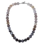Green Onyx Gemstone Beads Necklace 3 Layer For Girl and...