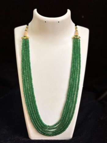 Gleve Anti Tarnish Stainlees Steel Green Diamond Penden...