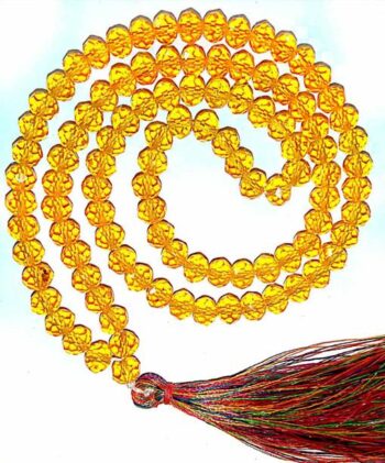 Natural Black Tourmaline Chip Mala Necklace 81.2 cm for...