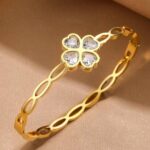 Stainless Steel Copper Bracelet