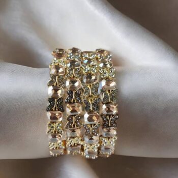 Stone Tourmaline, Beads, Agate, Crystal Bracelet