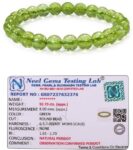 Stone Beads, Crystal Charm Bracelet