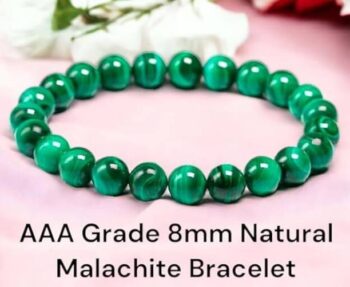 Crystal Malachite Bracelet