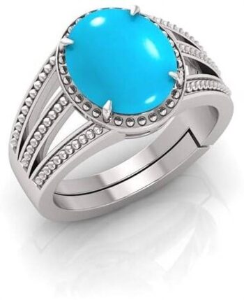 9.25 Ratti Created Hakik Sulemani Gemstone Adjustable R...