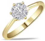 14.25 Ratti Amethyst Gemstone Adjustable Ring With Lab ...