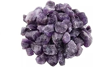 Nilkanth Agate Natural Rose Quartz Raw Stone 200 Grams Rough Chunk Rock Raw Gemstone Reiki Healing Crystal Stones (Pink)
