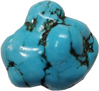 Blue Turquoise Crystal Pheroja Firoja Feroja Natural Rough Peru Stone Cluster Chunk for Wealth Money Attract Business Luck