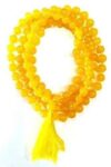 Sphatic Mala Diamond Cutting 8mm Size With 5 Mukhi Rudr...