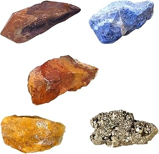 HindCraft Serpentine Rough Stone - Raw Stones and Crystals Bulk for Tumbling, Jewelry Making, Lapidary, Fountain Rocks, Decoration, Polishing, Wire Wrapping, Gem Mining, Reiki Crystal (250 Gram)