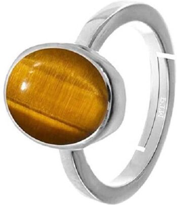 Natural pukhraj stone ring for man and women 7.50 ratti...