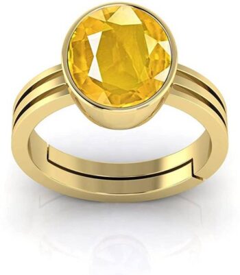 7.25 Ratti 6.57 Carat A+ Quality Tiger Eye Gemstone Rin...