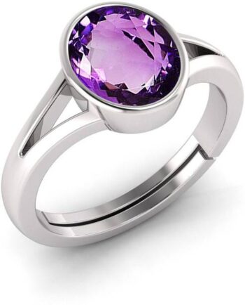 Natural Amethyst stone ring for man and women 7.50 ratt...