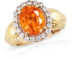 7.25 Ratti Lab Certified Created Panna Ring for Men and...