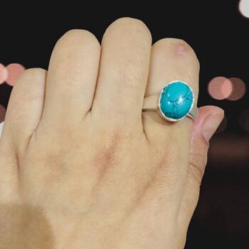 Moonga Ring natural & original gemstone munga Brass Cor...