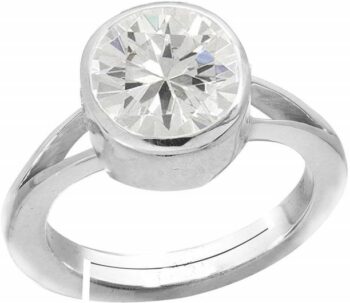 Natural 14.25 Ratti 13.60 Ct Amethsyt Gem Stone Ring Wi...