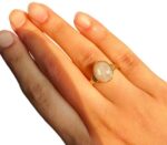 Most Demanded Beautiful Rainbow Moonstone Gemstone Ring...