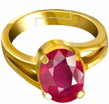 7.25 Carat Pearl Silver Plated Ring (Moti/Mukta Silver ...