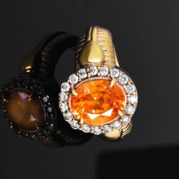 Gemstones Ring 4.25 Cat's Eye GEMSTONE Stone Sapphire R...