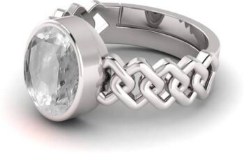 6.25Ratti Citrine /golden topaz Certified Ring Metal, Z...