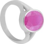 Brass Gold Plated Unisex Navratna Ring, Spiritual Jewel...