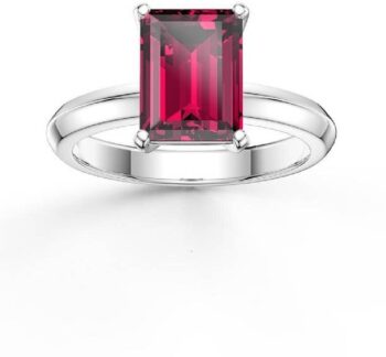 Natural Manik / Ruby ring Stone Ruby Copper Plated Ring