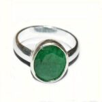 Green Zircon 6.00 Ratti Gemstone Ring For Men And Women...