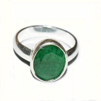 Green Zircon 6.00 Ratti Gemstone Ring For Men And Women...