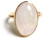 Moonstone Ring Natural Semi Precious stone 7.00 ratti S...