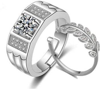 Natural 9.25 Ratti Moonstone Gemstone Ring Brass Moonst...