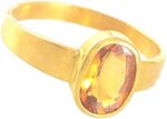 Moonstone 7.25 Ratti Silver Moonstone Silver Plated Rin...