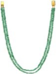 Five Layer Stone, Crystal, Dori Gold-plated Jewel Multi...