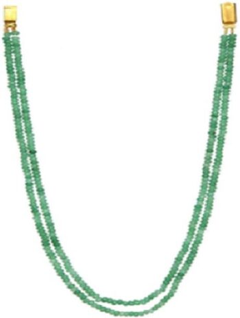 Five Layer Stone, Crystal, Dori Gold-plated Jewel Multi...