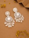 Stud Flower Earrings Floral Earrings For Women Korean E...