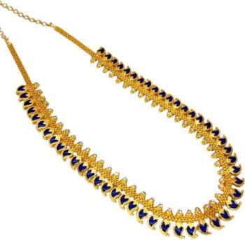 Tiny Pear Diamond Pendant Gold-Plated Necklace Chain Fo...