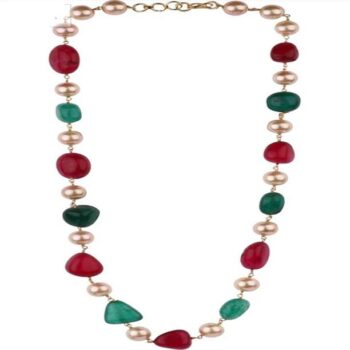 New Design Step Cut Oval Shape Gemstone Beads Necklace,...