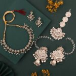 Stone, Alloy Gold-plated Multicolor Jewel Set