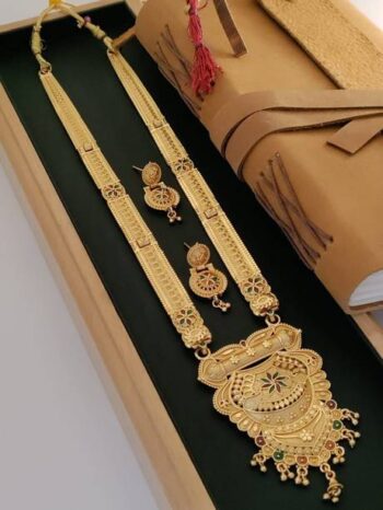 Copper Gold-plated Multicolor Jewel Set