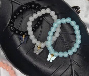 Stone Beads, Malachite Bracelet