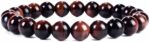 Stone Beads, Agate, Crystal, Ruby Bracelet