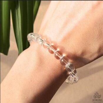 Stone Beads, Crystal, Moonstone, Quartz Bracelet