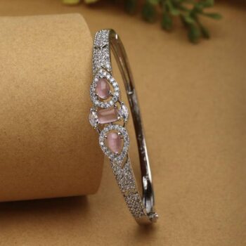 Glass Cubic Zirconia Kada