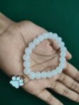Pyrite, Crystal Beads Charm Bracelet