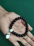 Plastic Pearl Palladium Bracelet