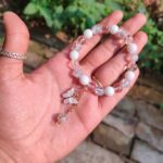 Brass Cubic Zirconia Rhodium Bracelet