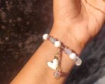 Stone Beads, Agate, Crystal Bracelet