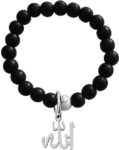 Lapiz Lazuli, Crystal Beads Charm Bracelet